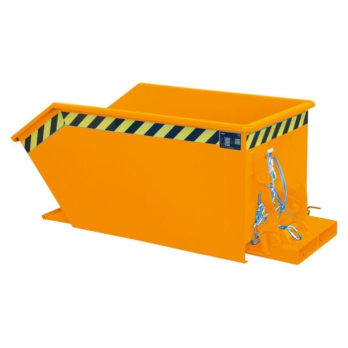 Container basculant cu sita si robinet Bauer Sudlohn SGU 300L RAL2000