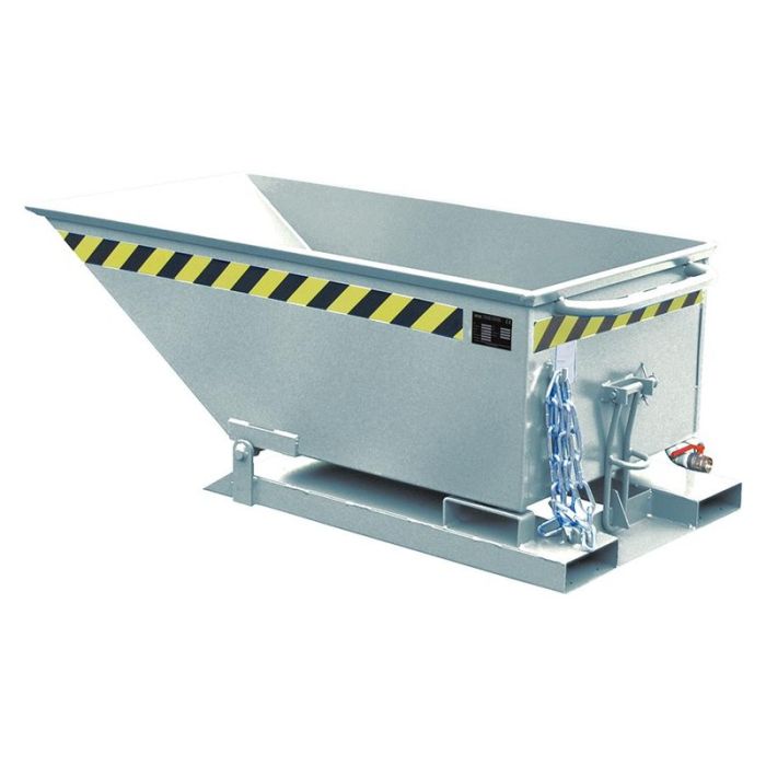 Container basculant cu sita si robinet Bauer Sudlohn SKN 250L zincat