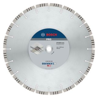 Disc diamantat beton armat Bosch PRO Concrete, 400x20/25.4x3.2mm