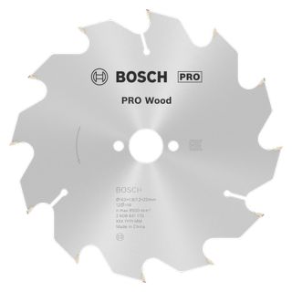 Panza fierastrau circular Bosch PRO Wood, 160x20x1.8/1.2mm, 12 dinti