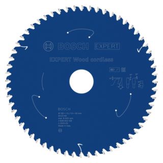 Panza fierastrau circular Bosch EXPERT Wood cordless, 190x30x1.5/1mm, 60 dinti