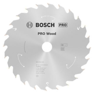Panza fierastrau circular Bosch PRO Wood cordless, 173x20x1.5/1mm, 24 dinti