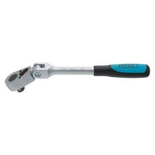 Antrenor cu clichet reversibil articulat Hazet, 3/8", 30 dinti, 218mm