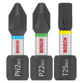 Set biti Bosch PRO Impact, PH/PZ/TX, 25mm, 25 bucati