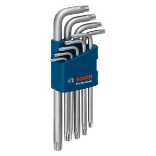 Set chei torx in L Bosch, TX10-TX50, 9 piese