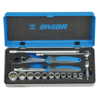 Trusa de scule Unior 188BI6P16INCH, 1/4", 16 piese