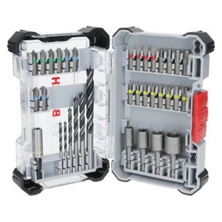 Set biti de insurubare Extra Hard si set burghie Bosch PRO Wood, 35 bucati