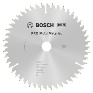 Panza fierastrau circular Bosch PRO Multi Material, 180x20/30x2.4/1.8mm, 48 dinti