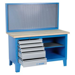 Banc de lucru cu panou Unior 946AC, 1500x750x1665mm