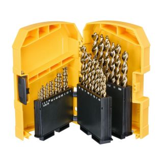 Set burghie pentru metal Dewalt Extreme 2 HSS-G, cilindrica, 1-13mm, 29 bucati