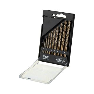 Set burghie pentru metal Dewalt Extreme HSS-E Co, cilindrica, 1-10mm, 10 bucati