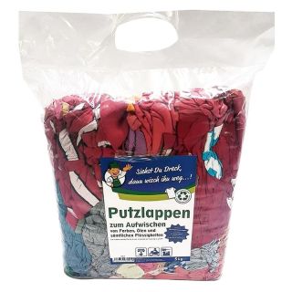 Lavete de curatat, din bumbac, 2.5 kg, de culori deschise, DIN 61650