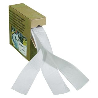 Lavete absorbtie ulei, 3 straturi, 400 mm x 15 m, capacitate 24 L, pe rola, alb - albastru,