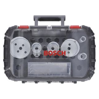 Set carote HSS Bi-Metal Bosch Progressor, 19-83mm, 9 bucati