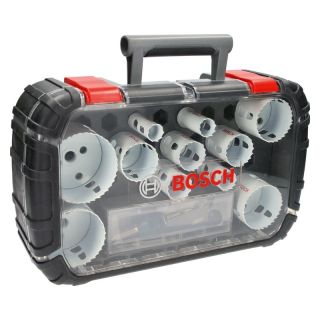 Set carote HSS Bi-Metal Bosch Progressor 2, 20-76mm, 14 bucati