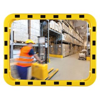 Oglinda industriala EUvex, 800 x 1000 mm, distanta vizualizare 22-27 m, DANCOP