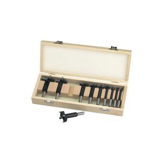 Set freze pentru lemn HW, varfuri din carbura, varf de centrare, 10-50 mm, 10 bucati, EDESSO