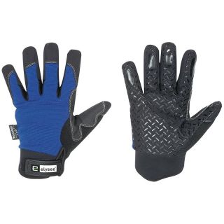 Manusi protectie frig Elysee FREEZER, negru/albastru, mas. 8