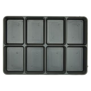 Carcasa de asamblare E-NORM goala, 8 compartimente