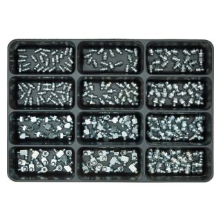 Carcasa de montaj E-NORM 15 nipluri de unsoare galvanizate