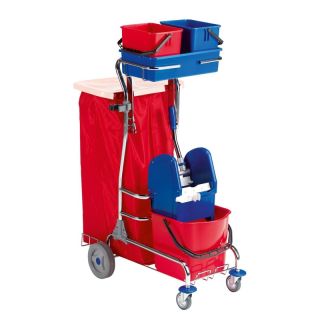 Carucior pentru curatenie, 750x1220x460mm