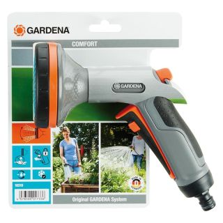 Pistol de stropire Comfort pentru paturi 18319-20, cu filtru de impuritati integrat, GARDENA