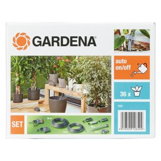 Set ingrijire plante pe durata concediului, udare automata a pana la 36 plante, GARDENA