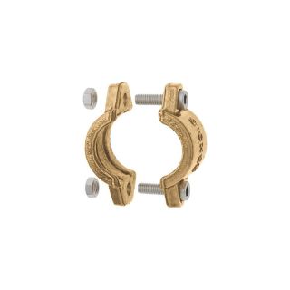 Colier de strangere, din alama, 2 piese, pentru 3/4", 25-27mm, GEKA