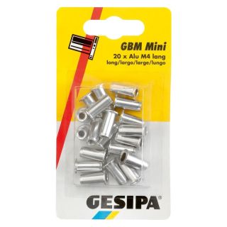 Mini-Pack nit piulita filetata, Al-Mg, M4, 2.5-4.5mm grosime, 20 buc, 1433670, GESIPA