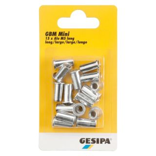 Mini-Pack nit piulita filetata, Al-Mg, M5, 2.5-5mm grosime, 15 buc, 1433672, GESIPA