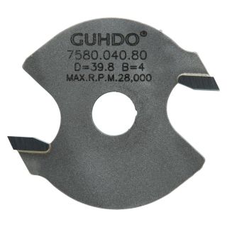 Cap de frezare Guhdo pentru caneluri 172/8, Z2, 40x2.5x8