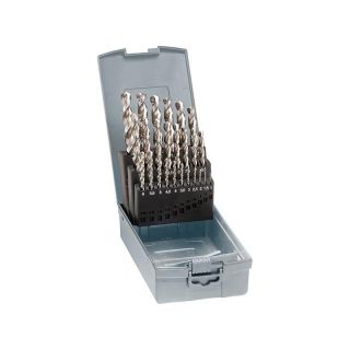 Set burghie pentru metal Guhring HSS-Co5, inox, cilindrica, 1-10.5mm, 24 bucati