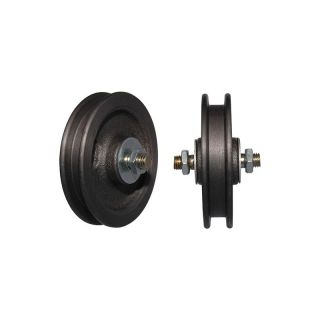 Scripete din fonta, cu rulment cu role nr. 500, Ø 120 mm, canal 9.0 mm, HBS