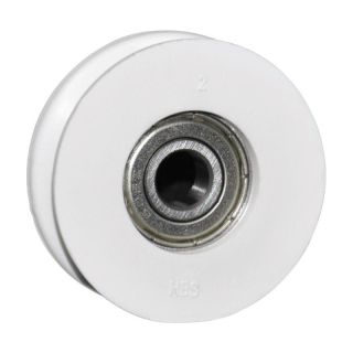 Scripete din plastic nr. 560, Ø 40 mm, canal 12.5 mm, rulment cu bile, HBS