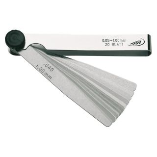 Lera de precizie, 13 coli, 0.05-1.0mm, HELIOS PREISSER