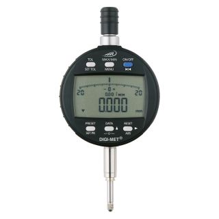 Ceas comparator cu afisaj combinat cifre si scala, DIGI-MET, 0-12.5mm, citire 0.01mm, PREISSER