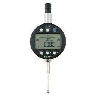 Ceas comparator cu afisaj combinat cifre si scala, DIGI-MET, 0-25mm, citire 0.01mm, PREISSER