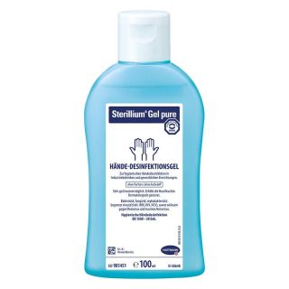 Solutie pentru dezinfectarea mainilor Sterillium Gel Pure, flacon 100ml