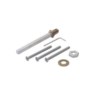 Set de fixare M6 x 80mm, pentru feronerie cu stift rapid, 8x110mm, pentru usi 67-72mm, HOPPE