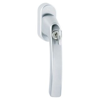 Maner fereastra seria Luxembourg 099S/US952, 100NM, cu incuietoare H001, aluminiu F9016, 7 x 32- 42mm, HOPPE