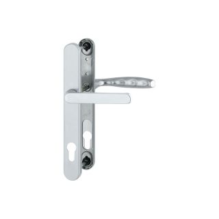 Set manere pentru usi profilate 67-72mm, New York 099KH/3346/1810, placa ingusta, 8/92 mm, PZ, F1, HOPPE