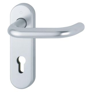 Set maner FS-58/353KH/138, Serie Paris, 72/9 mm, PZ, aluminiu F1, pentru usi cu grosime 45-65mm, HOPPE