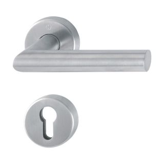 Set maner FS-E58/42H/42HS/1400, Serie Amsterdam, 9 mm, PZ, inox F69, pentru usi cu grosime 40-65mm, HOPPE