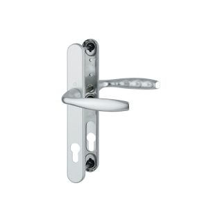 Set manere pentru usi profilate 67-72mm, New York 1810/3346, placa lunga, 8/92 mm, PZ, F9, HOPPE