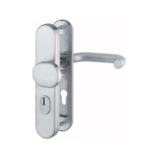 Set maner de siguranta seria Paris E86G/3332ZA/3310/138Z, pentru usi 67-77mm, 92/10mm, inox, HOPPE