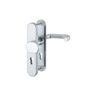 Set maner interschimbabil FS-86G/3331/3310/138F, Serie Paris, 72/9 mm, PZ, aluminiu F1, pentru usi cu grosime 42-47mm, HOPPE