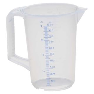 Cana de masurare gradata, 1 l, polipropilena, cu palnie de turnare, 936000, HUNERSDORFF