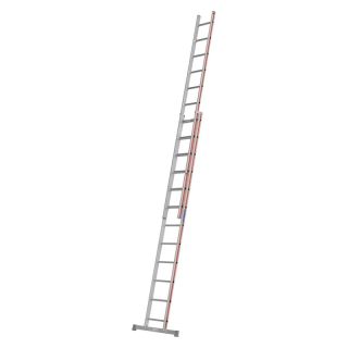 Scara extensibila, din 2 parti, cu traversa, 2 x 12 trepte, 5.99 m, HYMER
