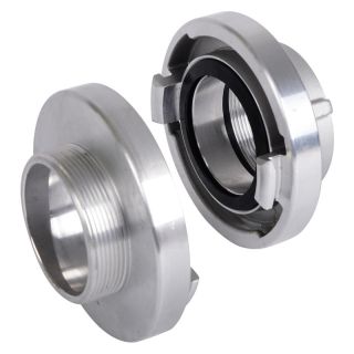 Racord fix Storz, filet exterior, aluminiu, 52-C, G 1.1/2 inch