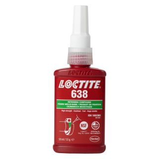 Solutie adeziv de fixare de inalta rezistenta, Loctite 638, flacon 50ml, LOCTITE